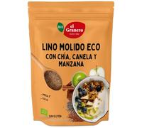 ELGRANERO VITASEEDS semillas lino chia manzana - s’intègre facilement dans une routine de tous les jours, soin conçu pour une utilisation régulière, poids 200 g et facilite la prise en charge de votre