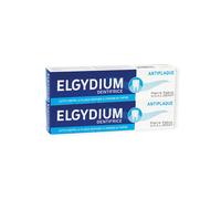 Elgydium Dentifrice Anti-Plaque – Lot de 2 x 75 ml