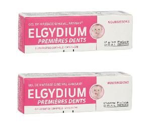 Elgydium Duo Gel premières dents - 2x15ml