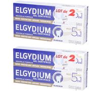 ELGYDIUM Multi-Actions x2 Gel Dentaire 2x2x75 ml