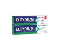 Elgydium Sensitive Dentifrice Dents Sensibles Lot de 2 x 75ml