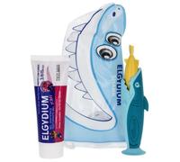 Elgydium Shark Trousse de Voyage 3-6 Ans