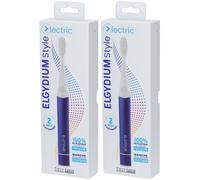 ELGYDIUM Style Electric Brosse à dents électrique Bleu Brosse(S) À Dents 2x1 pc(s)
