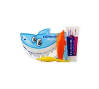 Elgydium Travel Kit Shark Dentifrice 3-6 ans 50ml + Brosse à dents