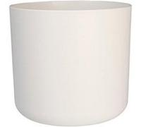 Elho 2054200 Brussels Douce Pot De Fleur Ronde Blanc 25 X 25 X 23 Cm Blanc G