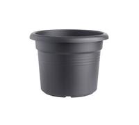 ELHO Pot de fleurs Green Basics Cilinder - Ø 64 x H 49 cm - Extérieur - 100% recyclé - Noir