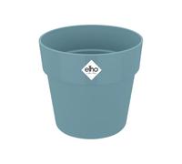 Elho B.for Original Rond Mini 11 - Pot De Fleurs pour Intérieur - Ø 11.0 x H 10.0 cm - Bleu/Bleu Pigeon