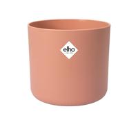 Elho B.for Soft Rond 16 - Pot De Fleurs pour Intérieur - Plastique 100% recyclé - Ø 16.0 x H 15.0 cm - Rose/Rose Poudré