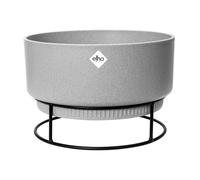 Elho B.for Studio Coupe 30cm Pot de Fleur - Living Ciment | Ø 29.5 x H 19.1 cm | Convient à une Utilisation Intérieure