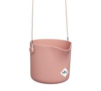 Elho B.for Swing 18 - Pot De Fleurs pour Intérieur - Plastique 100% recyclé - Ø 18.0 x H 16.5 cm - Rose/Rose Poudré
