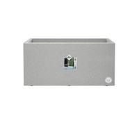 Jardinière Rectangle En Plastique 60 X 30 Cm Elho Vivo - Gris Ciment Gris