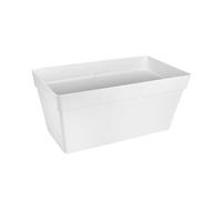 Planteur - ELHO - Bac à plantes avec roues pour terrasse - 51 L - 70 cm - Blanc