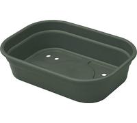 Elho Green Basics Plateau De Culture 24 - Accessoires pour Intérieur, Extérieur, Culture & Récolte - Ø 24.0 x H 6.0 cm - Vert/Leaf Green