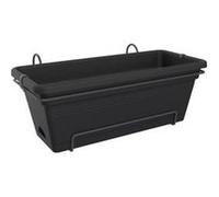ELHO Balconniere Green Basics Allin1 55 - Extérieur & Balcon - XL - noir Noir G