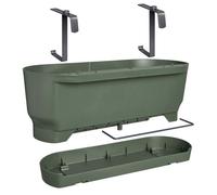 ELHO Balconnière GREENVILLE EASY BALCONY - L 21.2 x W 52 x H 19.4 cm - Leaf Green