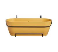 ELHO Balconnière ovale Vibia Campana Allin1 - Plastique - Réservoir - 50,4 x 26 x H17,7cm - Jaune Miel
