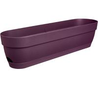 Elho Vibia Campana Balconnière 70 - Planteur pour Balcon - Ø 69.0 x H 17.0 cm - Violet/Mauve Érable