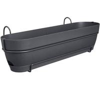 ELHO Balconniere VIBIA CAMPANA ALLIN1 Rectangulaire - 11 l - Ø 70x26x17,7cm - Plastique - Anthracite