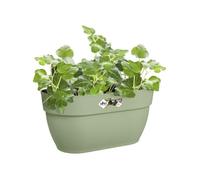 ELHO Balconnière Vibia Campana Easy Hanger Medium - L 24.1 x W 36 x H 26.5 cm - Vert Pistache - Avec réserve d'eau