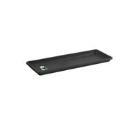 Elho Barcelona Balconnière Soucoupe 50 - Anthracite - Extérieur & Balcon - 45.4 x 16.6 x 2.8 cm