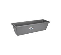 Elho Barcelona XL 60 - Planteur pour Balcon & Extérieur - Ø 59.0 x H 20.5 cm - Noir/Anthracite