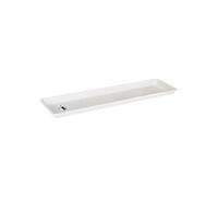 Elho Barcelona XL Soucoupe 80 - Soucoupe pour Balcon & Extérieur - Ø 72.5 x H 3.5 cm - Blanc/Blanc