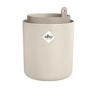 Elho Bouncy Basil 16 - Pot De Fleurs pour Culture & Récolte - Ø 16.5 x H 21.0 cm - Blanc/Blanc Lin