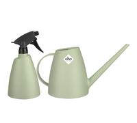 Elho Brussels Arrosoir et Pulvérisateur - Set avec Arrosoir et Vaporisateur pour Intérieur - Vert/Sorbet Green