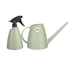 Elho Brussels Arrosoir et Pulvérisateur - Set avec Arrosoir et Vaporisateur pour Intérieur - Vert/Vert Sorbet