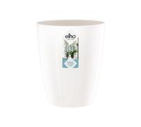 Elho Brussels Diamond Orchidée Haut 12,5 - Pot De Fleurs - Blanc - Intérieur - Ø 12.7 x H 15.2 cm