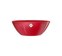 Elho Brussels Diamond Ovale 36 - Pot De Fleurs pour Intérieur - Ø 35.5 x H 13.0 cm - Rouge/Lovely Rouge