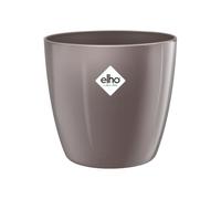 Elho Brussels Diamond Rond 18cm Pot de Fleurs - Gris Perle