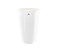 Elho Brussels Diamond Rond Haut 32cm Pot de Fleurs - Blanc