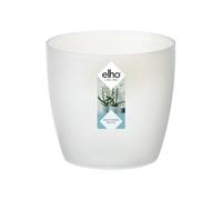 Elho Brussels Orchidée 16 - Pot De Fleurs pour Intérieur - Ø 16.0 x H 14.6 cm - Transparent/Transparent