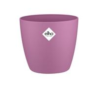 Elho Brussels Rond Mini 10.5 - Pot De Fleurs pour Intérieur - Ø 11.0 x H 9.7 cm - Violet/Violet Vif