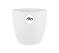 Elho Pot de fleurs Brussels Rond Mini 10.5 pour intérieur Ø 11.0 x H 9.7 cm Blanc