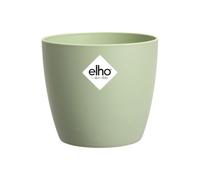 Elho Brussels Rond Mini 7 - Pot De Fleurs pour Intérieur - Ø 6.7 x H 6.0 cm - Vert/Vert Sorbet