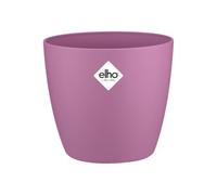 Elho Brussels Rond Mini 7 - Pot De Fleurs pour Intérieur - Ø 6.7 x H 6.0 cm - Violet/Violet Vif