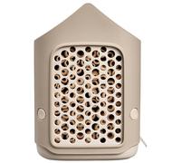 Elho – Hôtel à insectes Cosy 18cm – Plastique 100% recyclé – Beige – L17.6 x B18 x H23 cm