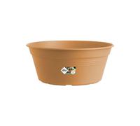 ELHO-Coupe coloris terre cuite doux Elho Green Basics - diamètre 38 cm