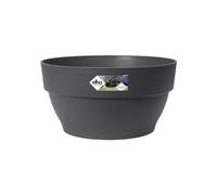 ELHO-Coupe vibia campana Elho de 5,7 L coloris noir diamètre 27 x H 14 cm