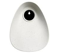 Elho Nichoir oiseaux Essential 18 cm - Extérieur - Plastique 100% recyclé - Gris/Gris fibreux