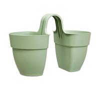 Elho Fioriera Vibia Campana Flower Twin 21Cm Pistache Green