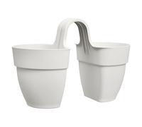 Elho Fioriera Vibia Campana Flower Twin 21Cm Silky White