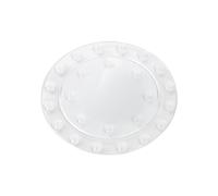 Elho Floorprotector Rond 12.5 - Accessoires pour Intérieur - Ø 12.5 x H 1.0 cm - Transparent/Transparent