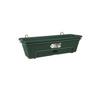 Elho Green Basics Balconnière Allin1 50 - Planteur pour Balcon & Extérieur - Ø 49.0 x H 16.5 cm - Vert/Leaf Green