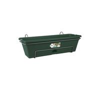 Elho Green Basics Balconnière Allin1 50 - Planteur pour Balcon & Extérieur - Ø 49.0 x H 16.5 cm - Vert/Leaf Green