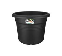elho green basics cilinder 65cm cache-pot - noir vif
