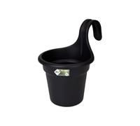 Elho Planteur Green Basics Facile à accrocher S 26 – Ø 26,5 x H 25,5 cm – Noir/Living Noir