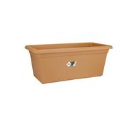Elho Jardiniere Green Basics 100 - Terre Cuite Doux - Extérieur - Xxl - L 44,5 X W 96,6 X H 39,3 Cm